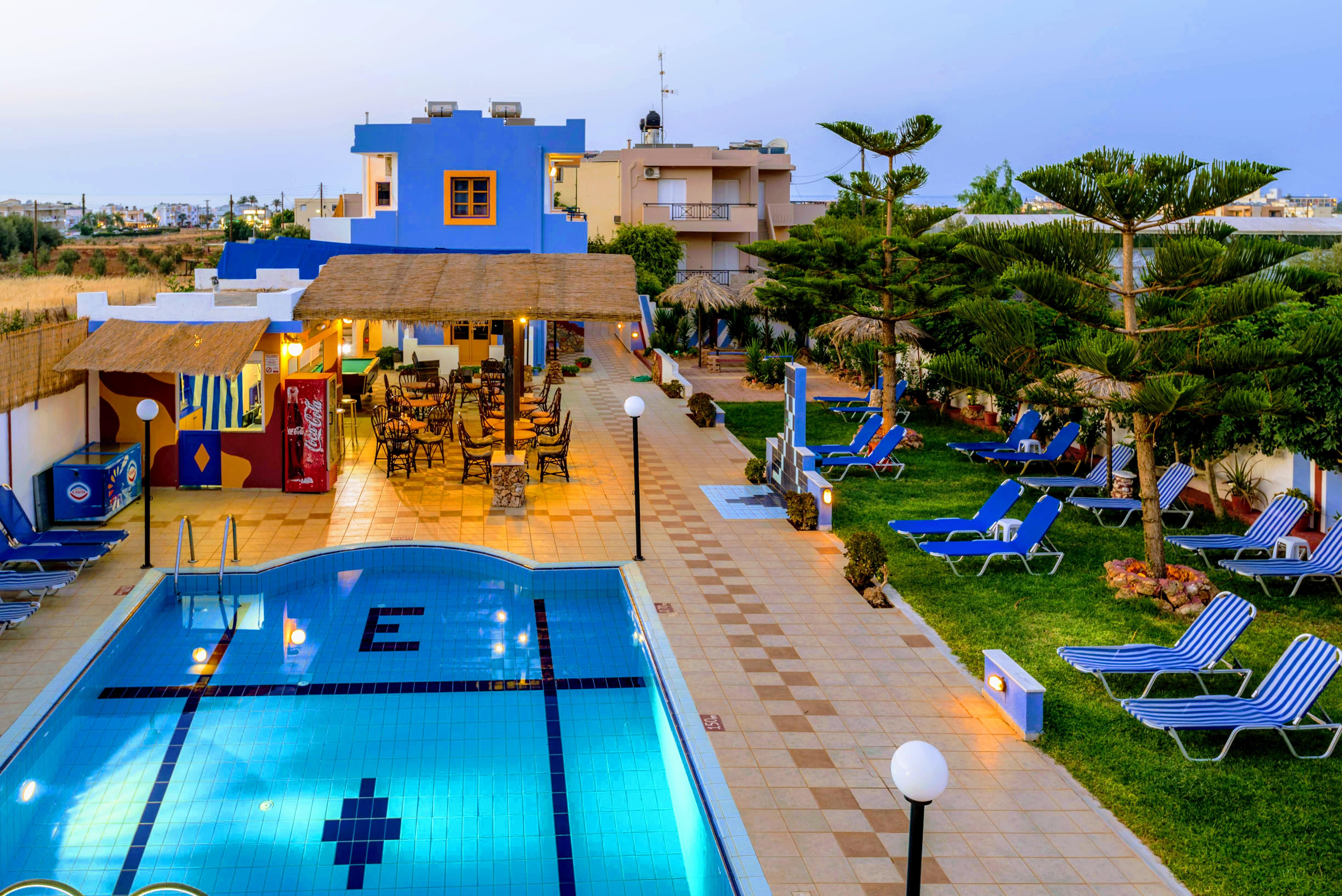 Eltina Apartments Malia Exterior foto